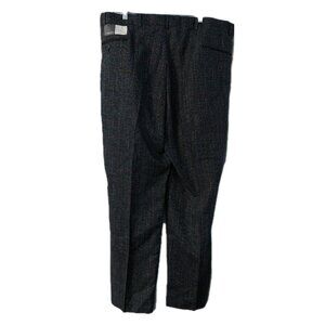 JT Beckett Mens Dress Pants Gray Plaid 40 x 32 Wool Blend NWT READ